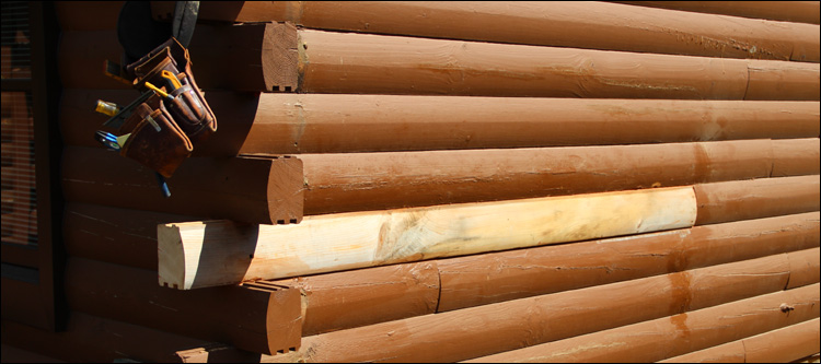 Log Home Damage Repair  Jackson County,  North Carolina