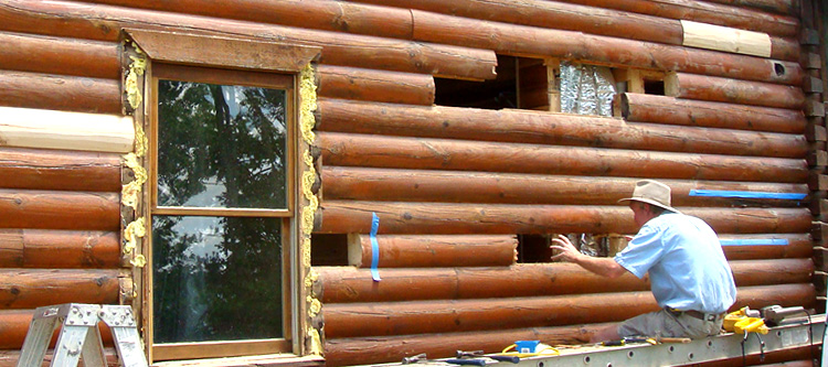 Log Home Repair Glenville,  North Carolina