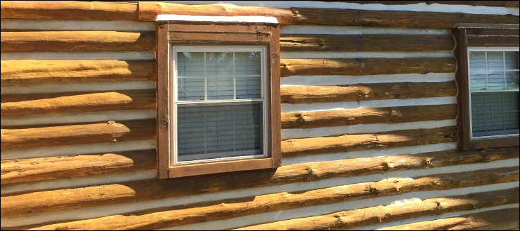 Log Home Whole Log Replacement  Cullowhee,  North Carolina
